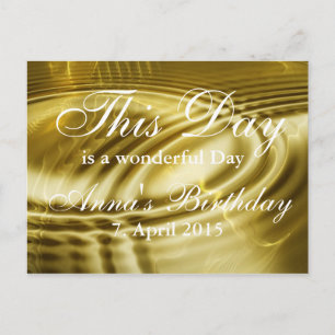 Custom your text, sign, image & background postcard