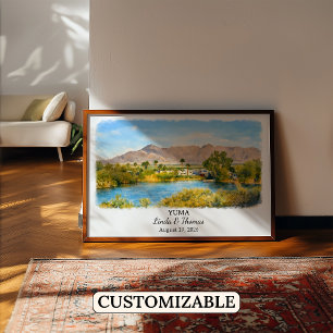 Custom Yuma Wall Art, Arizona Wall Decor
