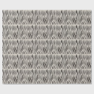 Custom Zebra Stripe Wrapping Paper – Personalised