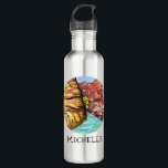 CUSTOM Zion National Park Utah Watercolor Art 710 Ml Water Bottle<br><div class="desc">CUSTOMIZE IT! Check out this awesome watercolor art of The Narrows at Zion National Park in Utah. Collect all the parks, I'm creating new ones all the time. Check out my shop for more hiking, camping, vanlife, birds and lots more! You can also find this design on tees, mugs, stickers,...</div>