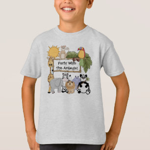 Custom Zoo Animals T-shirt