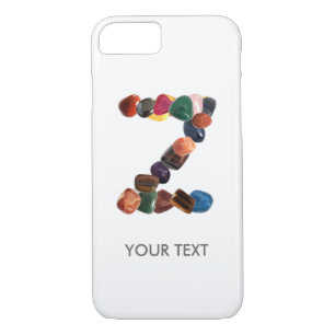 Customable Gemstone Initial "Z" iPhone 8/7 Case