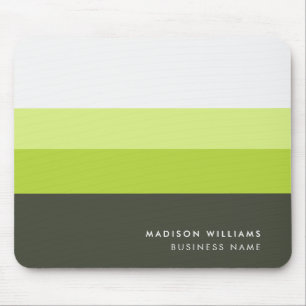 Custome Colorblock Horizontal Stripe Monogram Mous Mouse Mat