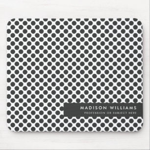 Custome Minimal Modern Dot Mouse Pad