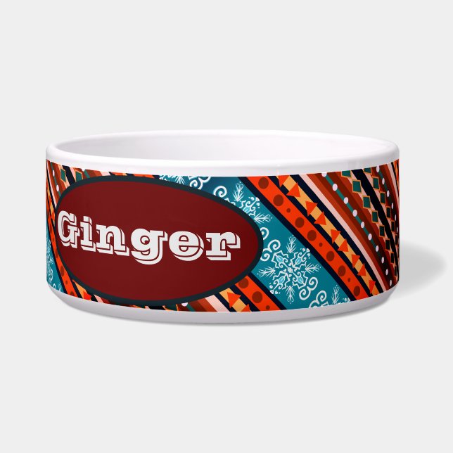 Custome Name Cosy Winter Pattern (Front)