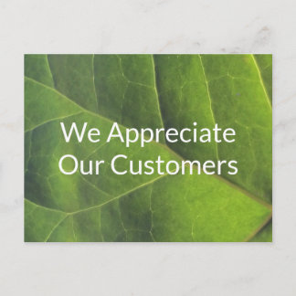 Customer Appreciation Discount Next Order Promo Postcard