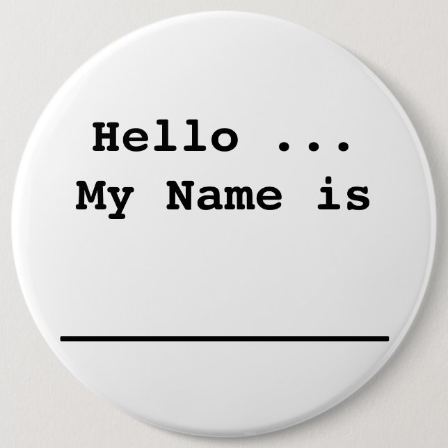 Customer Business Name Badges Tags Pins (Front)
