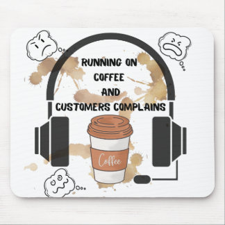 Customer care mouse mat