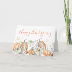 Customer Happy Thanksgiving Card
