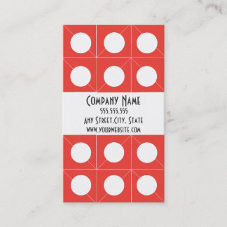 Customer loyalty business card