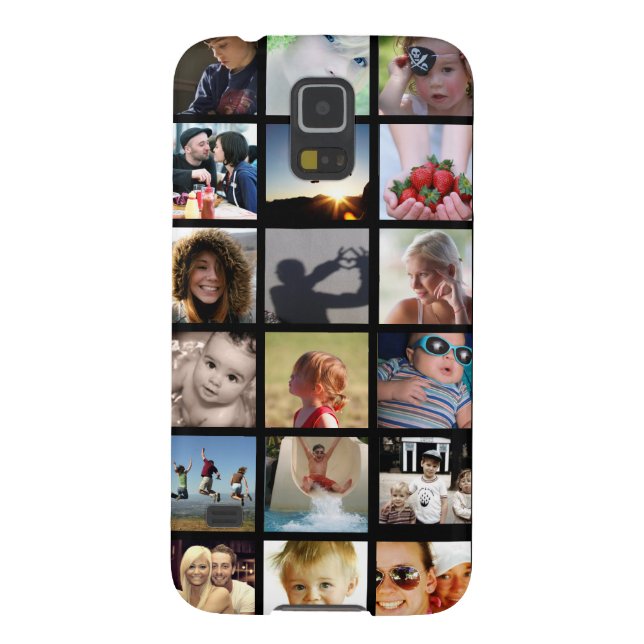 Customer Photo Collage Galaxy S5 Case (Case-Mate) (Back)