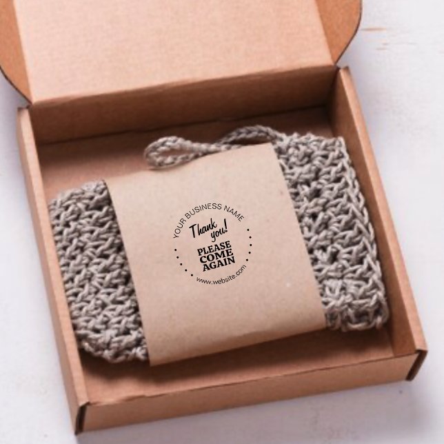 Customer "PLEASE COME AGAIN" Business Thank You Self-inking Stamp (Creator Uploaded)