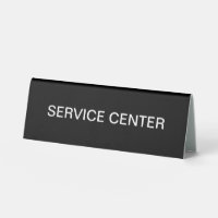 Customer Service Centre Desktop Signs