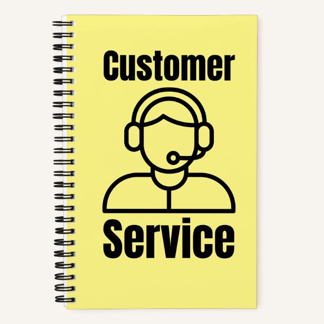 customer service notebook (Front)