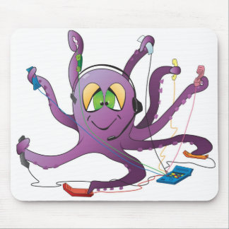 Customer Service Octopus Mouse Mat