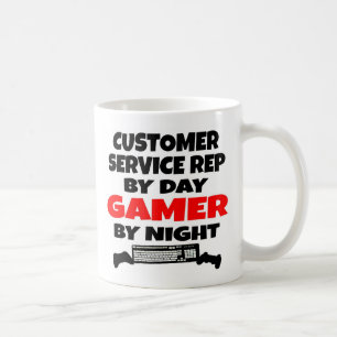 Customer Service Representative Gamer Coffee Mug