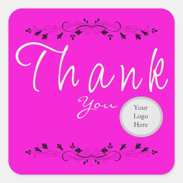 Customer Service  Square Sticker (Front)