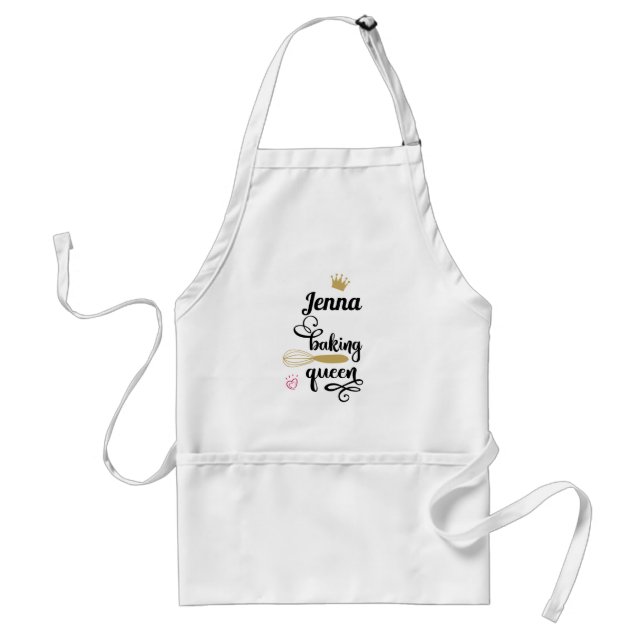 customer specific Baking Queen Standard Apron (Front)