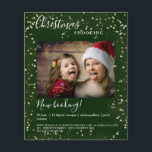 Customer specific Christmas Lights photo flyer<br><div class="desc">Customer specific Christmas Lights photo flyer,  green.  Simply edit your product by uploading your photo and typing your text. You can select the font,  colour and position individually by "further personalisation".</div>