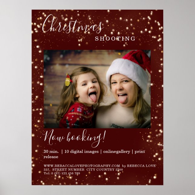 Customer specific Christmas Lights photo  Poster (Front)