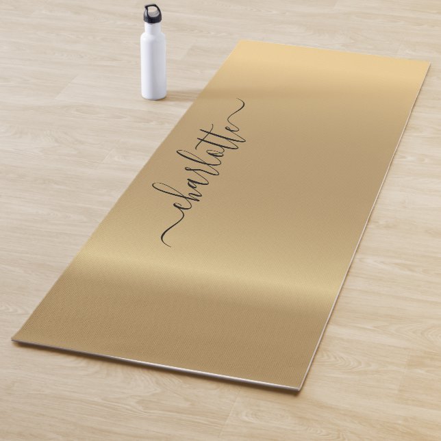 Customer specific, gold (Imitate) Yoga Mat (In Situ)