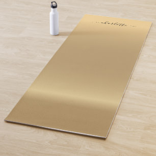 Customer specific, gold (Imitate) Yoga Mat