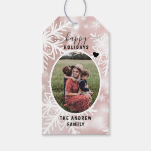 Customer-specific Photo Christmas  Gift Tags