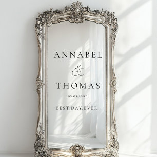 Customer Specific Simpel Wedding Window Cling