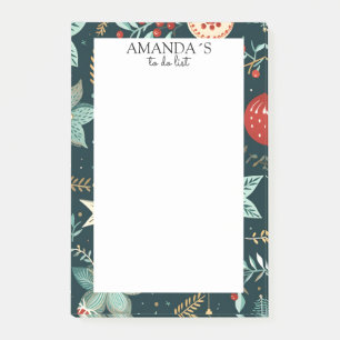 Customer specific winter, christmas pattern Notes