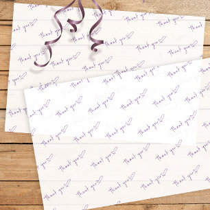 Customer Thank You With Heart Business Tissue Paper