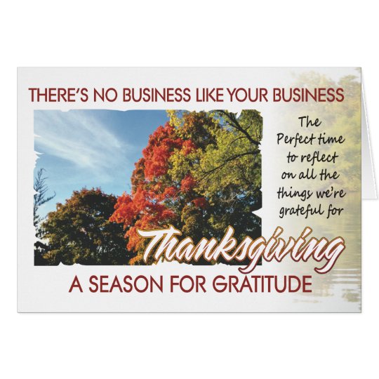 Customer Thanksgiving card 1