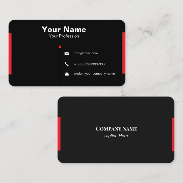  customich Business Card (Front/Back)