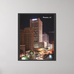 CustomiPhoenix, AZ at Nightze Product Canvas Print