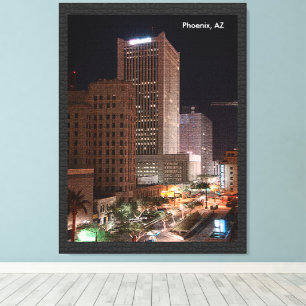 CustomiPhoenix, AZ at Nightze Product Canvas Print