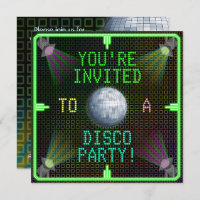 Customisable 1970's Disco Ball Party