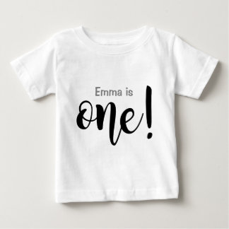 Customisable 1 Year Old Baby Girl T-shirt