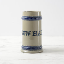 Customisable 22 oz. "BREW HAUS" German Beer Stein