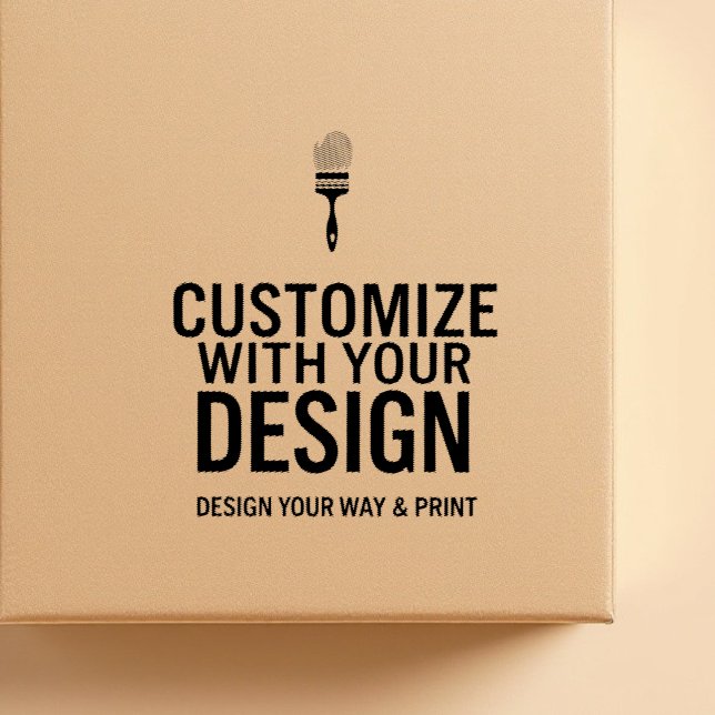 Customisable 2.5x2.5" Blank Promotional Product Rubber Stamp (Creator Uploaded)
