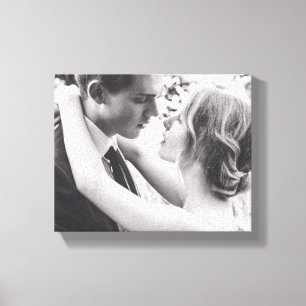 Customisable 2-sided Elegant Scrolls 2 Photo Canva Canvas Print