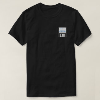 Customisable 3.5" Floppy Disc T-Shirt