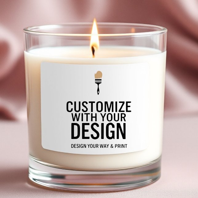 Customisable 3x3" Blank Promotional Product Label (Creator Uploaded)