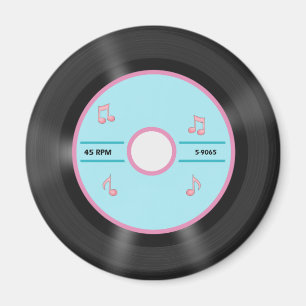 Customisable 45 Record Magnet