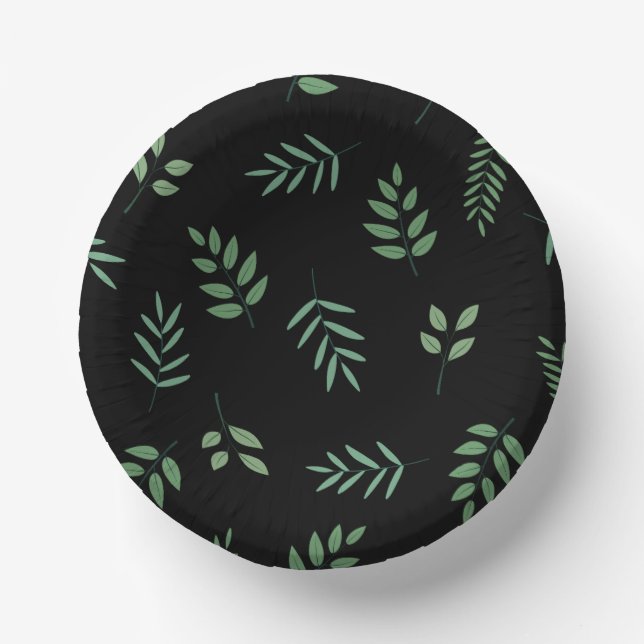 Customisable 7-Inch Paper Bowl for Events Plate (Front)
