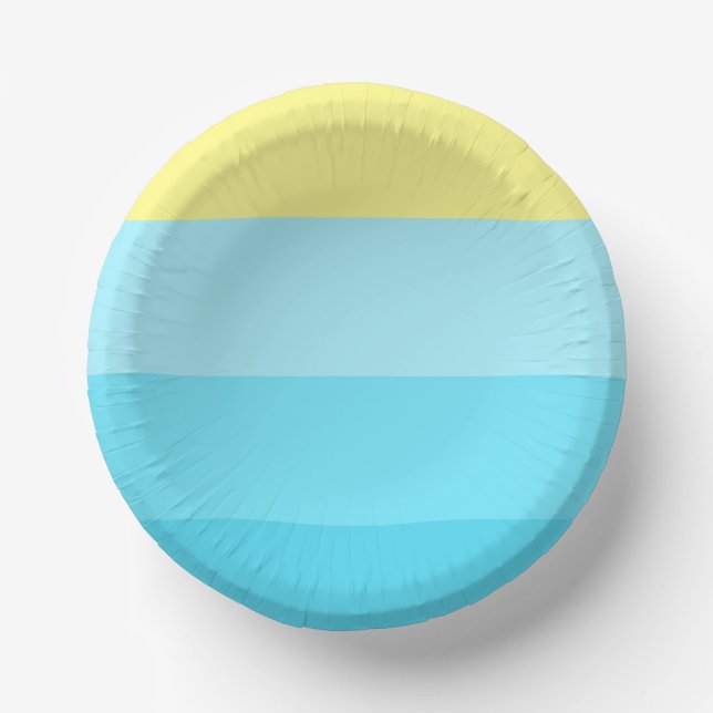 Customisable 7-Inch Paper Bowl for Events Plate (Front)