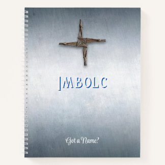 Customisable 8.5x11 Imbolc Candlemas Notebook
