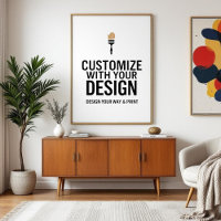 Customisable 8x10" Blank Event Display Sign 