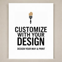 Customisable 8x10" Blank Event Display Sign 