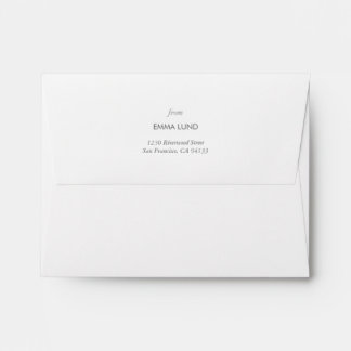 Customisable A2 Wildflower Envelope