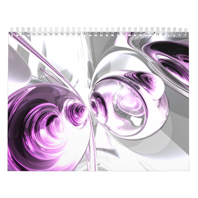 Customisable Abstract Art Calendar (Cover)
