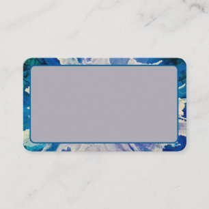 Customisable abstract Daisy business cards